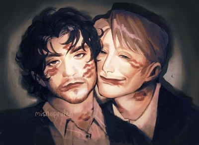 Hannibal Lecter and Will Graham