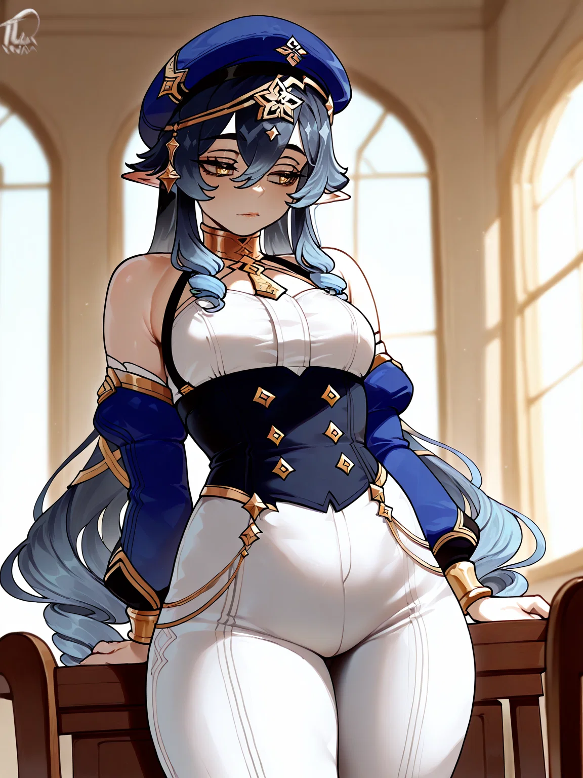 Teyvat Academy's sleepiest scholar