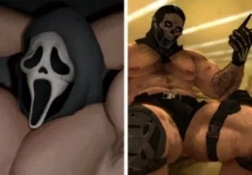 Simon "Ghost" Riley + Ghostface