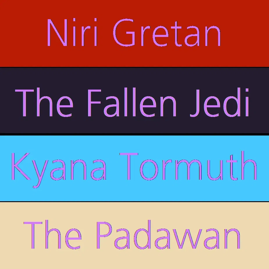 Your Former Padawan Is A Dark Jedi Now? | Niri and Kyana 