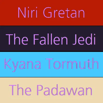 Your Former Padawan Is A Dark Jedi Now? | Niri and Kyana 