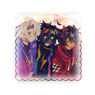𓏲⠀ :ྀི bubble guppy trio / unstable universe ֪ ◝
