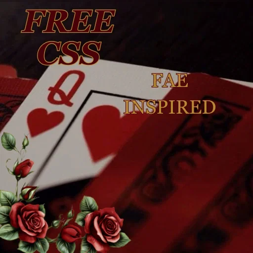 Queen of Hearts CSS Template | Free