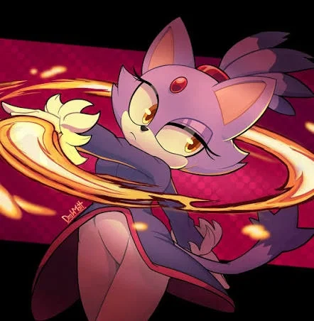 Blaze the cat - Sonic the hedgehog 