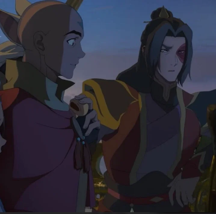 Aang and Firelord Zuko