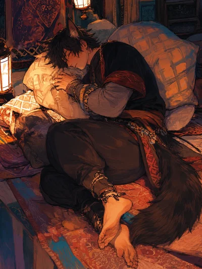 Tired wolf | Remus 
