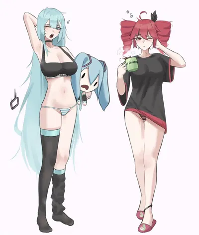 Hatsune Miku & Kasane Teto - your harem