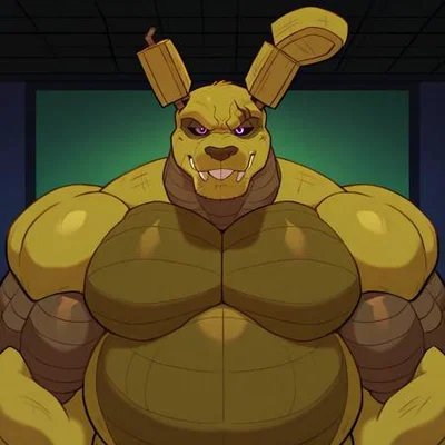 Springtrap(hyper, bara, FNAF)