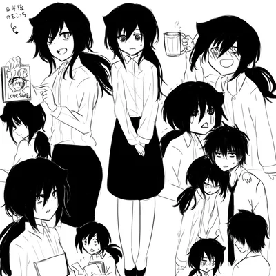 Tomoko Kuroki | Your strange office mate