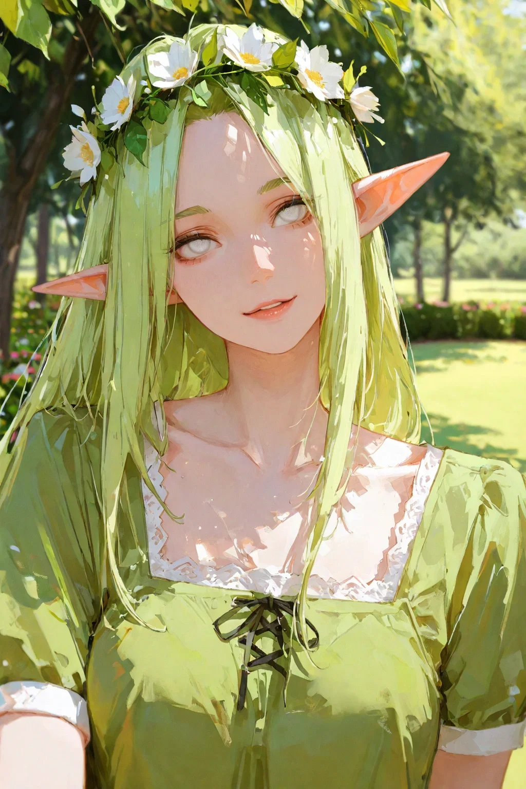 The Elven Princess is blind, but now she can see through walls? | Amial