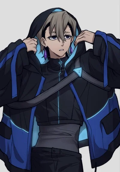 • Cyberpunk Au • Zanka Nijiku