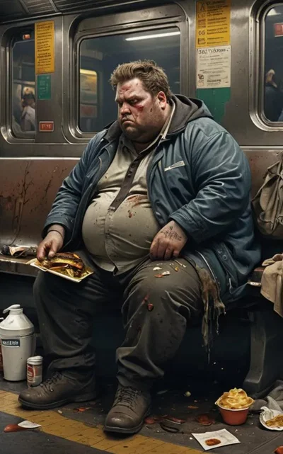 Nasty Train Pervert