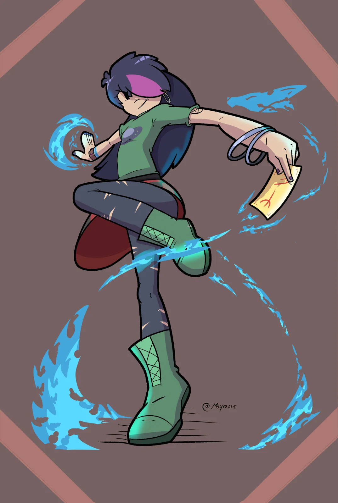 Aurora Foxley - Paranormal investigator 