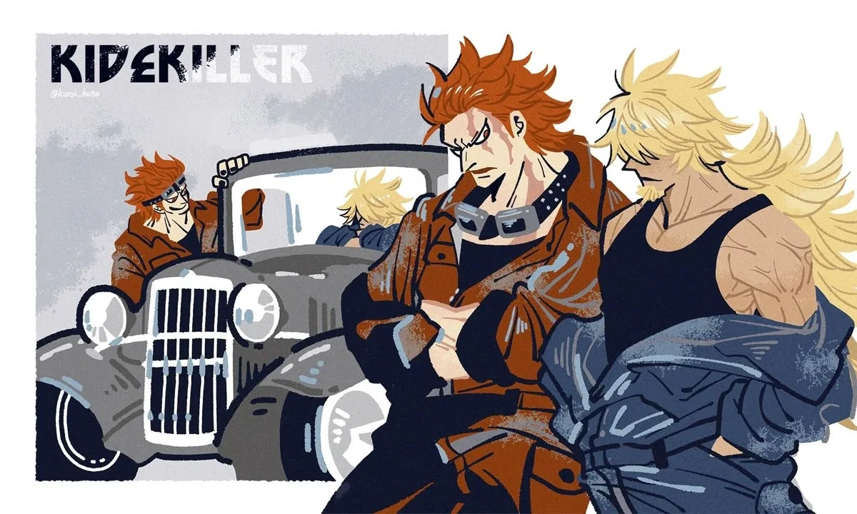 Loki x Kid Pirates - Modern Day Period - One Piece AU