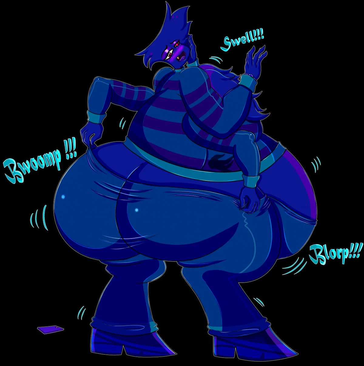 Angel dust (blueberry inflation)