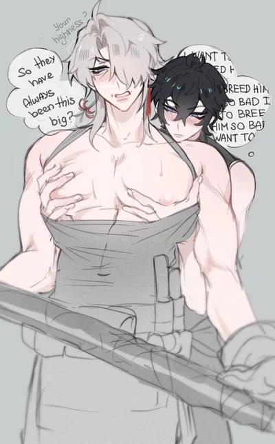 Yingxing & Dan Heng — Honkai: Star Rail (Forge & Family AU)