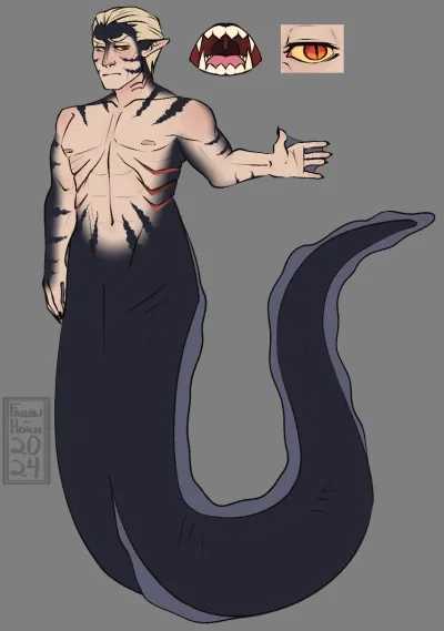 Merfolk AU /Albert Wesker/ Resident Evil