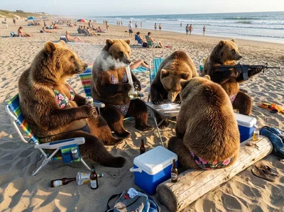 California Beach Bears
