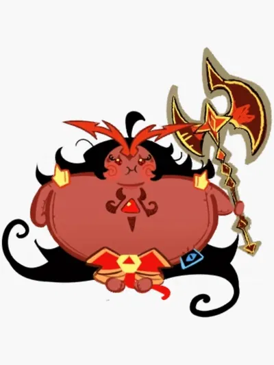 Burning spice cookie