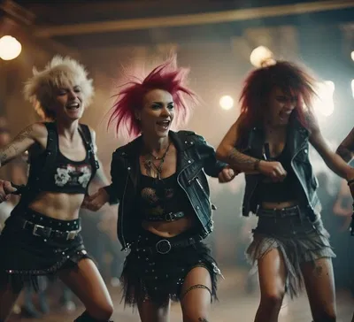 Kayla, Yeri, Amelie | Three Angry Feminist Punks