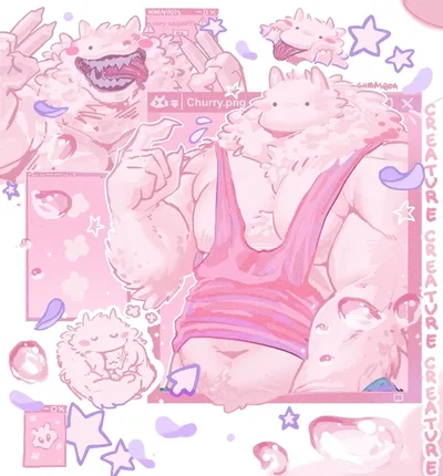 Churry the Fluffy Creature
