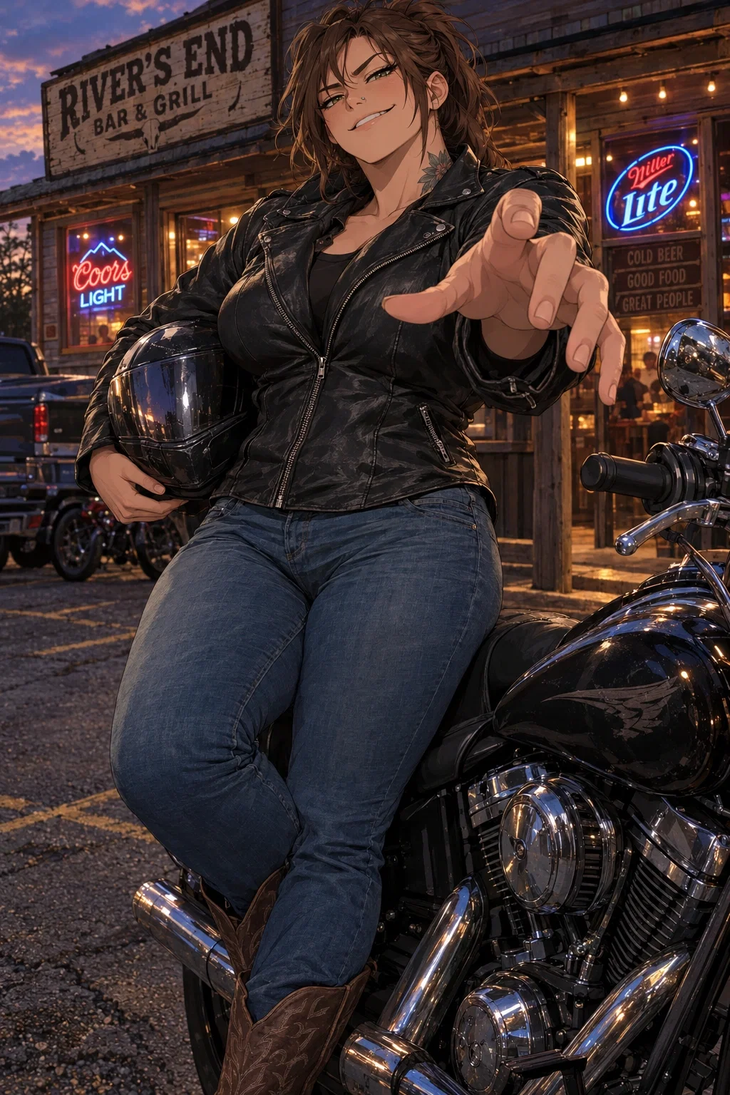 Biker's Tickle Toy