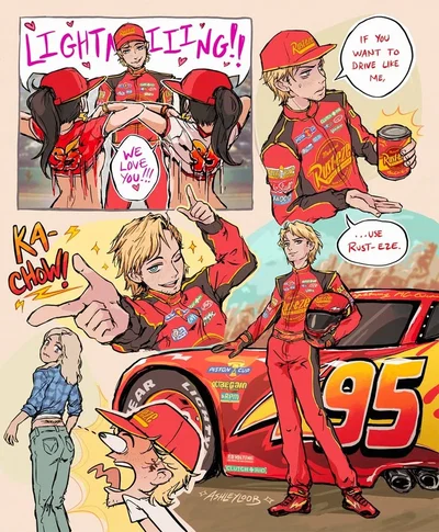 ~Human lighting McQueen~(MCTWINK-)