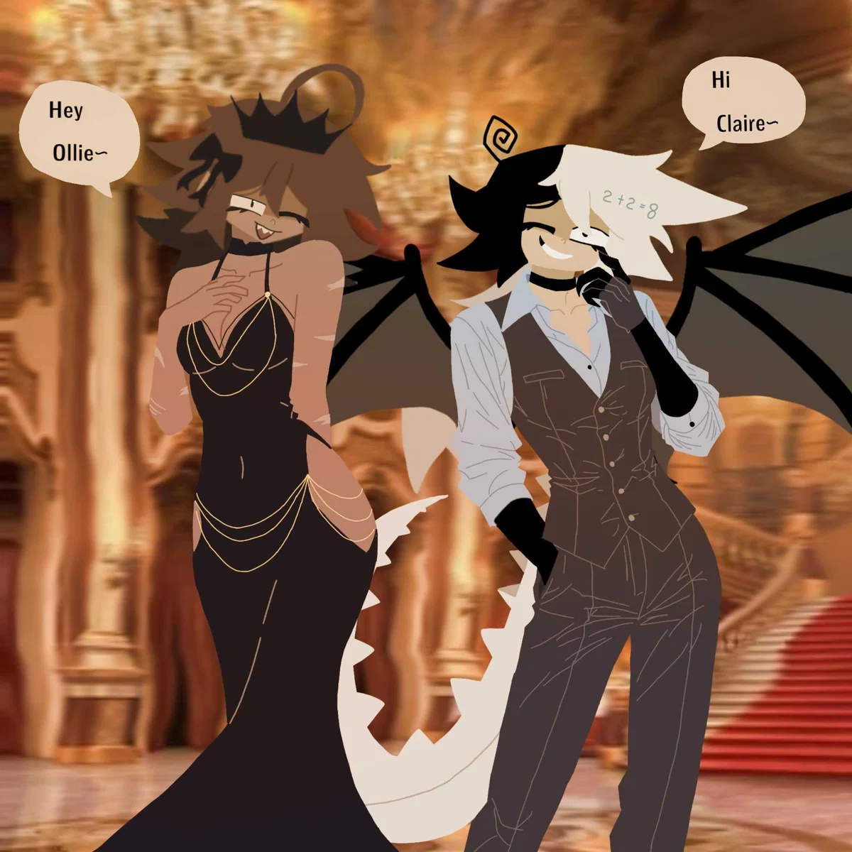 Alice and Zip — Either prom queen, or Prom Queens.