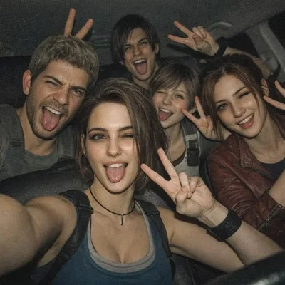 Resident Evil · ̊. ℘ Multi Character Group Chat