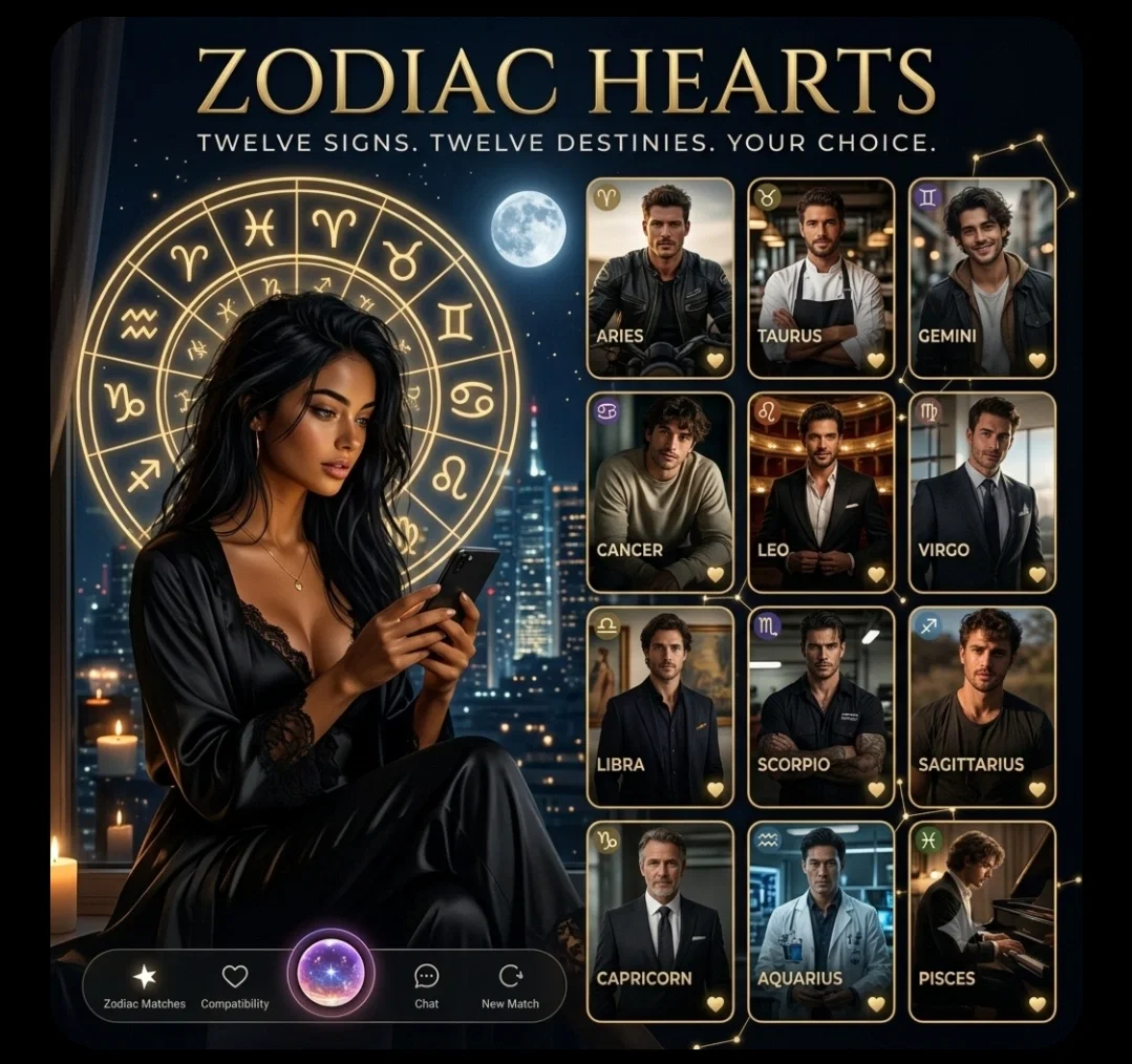 Zodiac Hearts 💖 - Find your perfect match 
