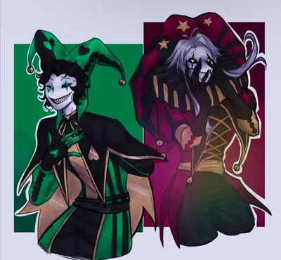 HARLEQUIN AND PIERROT 