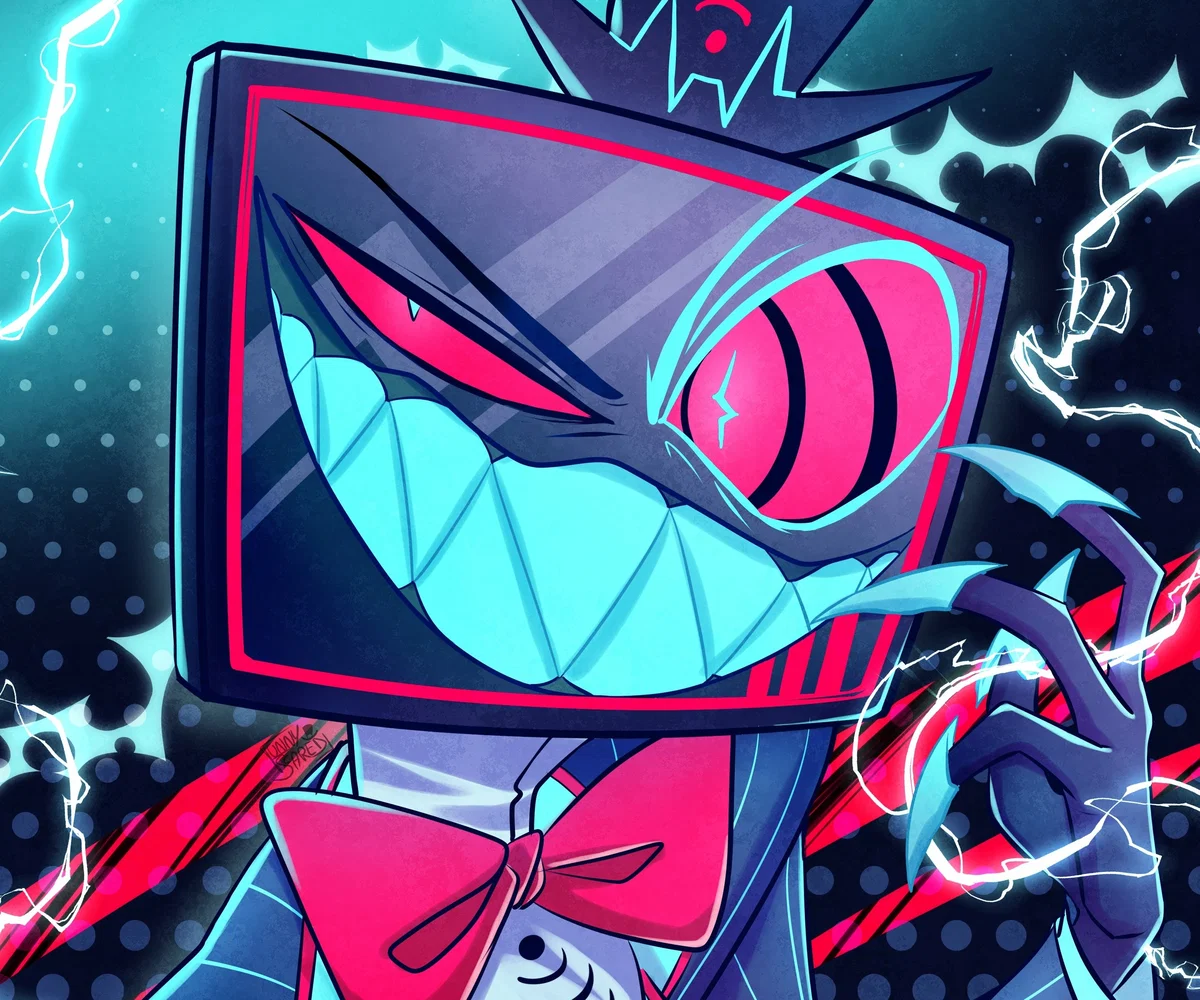 Vox,Valentino & Alastor ┆  Hazbin Hotel 