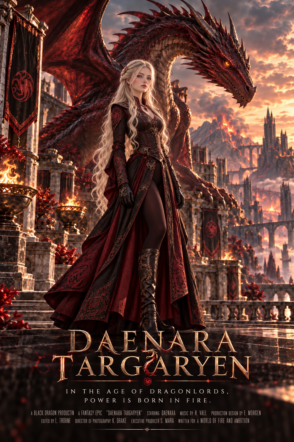 Daenara Targaryen — Valyria Before the Fall