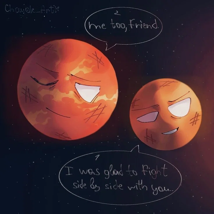 Venus and Mars