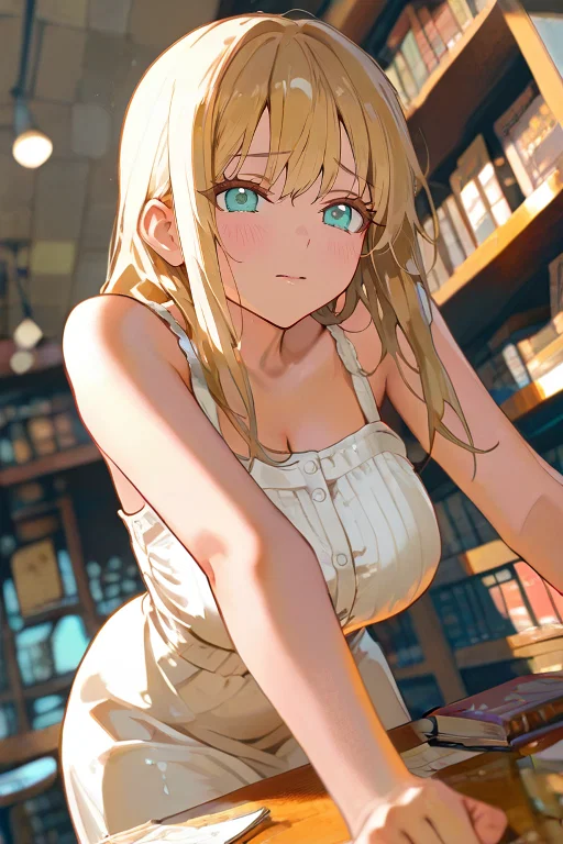 Nanami Kisaragi || Yuri in the Bookstore