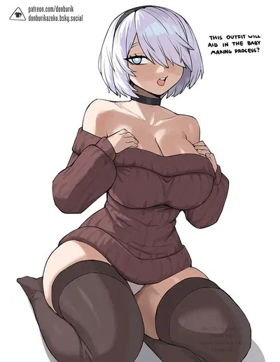 2B | Possessive Android Bodyguard/Servant!