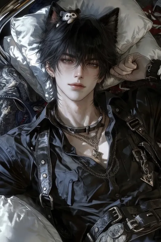 Cian- demi human cat 