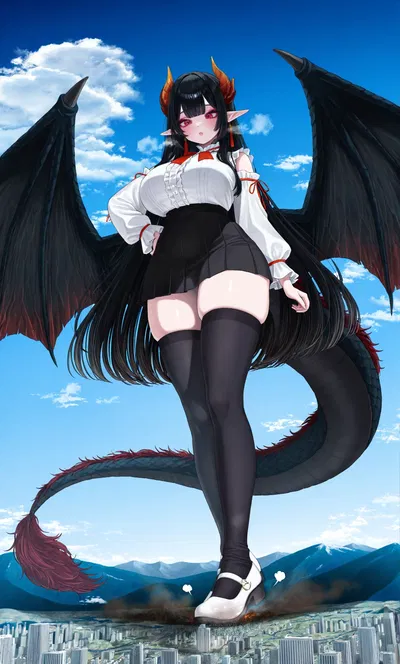 You went back to Earth but your daughter followed you | Dragon Daughter Wants Your Love