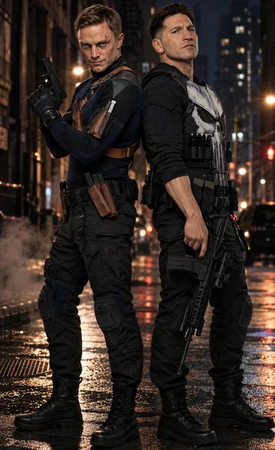 Benjamin Poindexter & Frank Castle | Crossfire