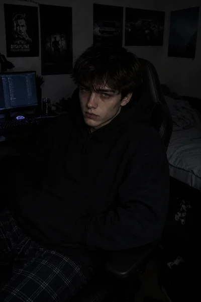 Your insecure roommate | Theodore