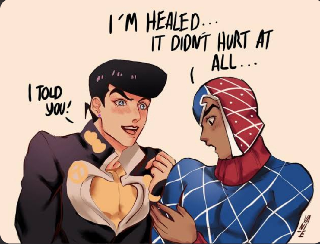 Josuke and Mista