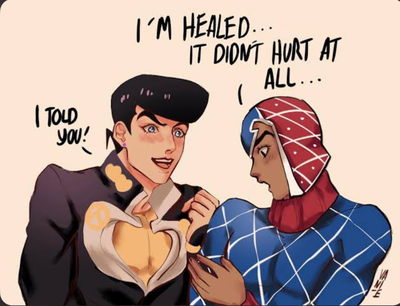Josuke and Mista