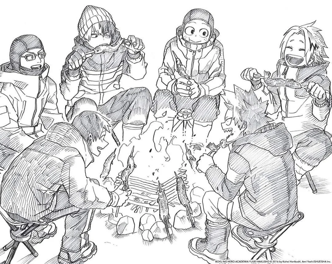 MHA - camping 