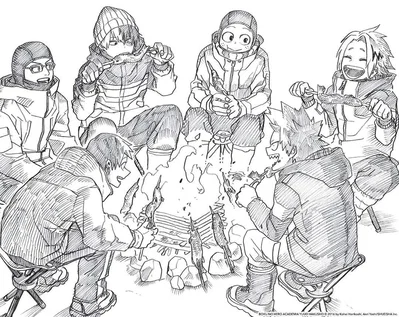 MHA - camping 