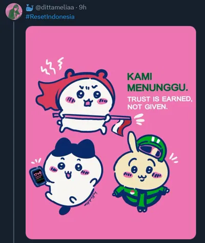 #ResetIndonesia #Wargajagawarga