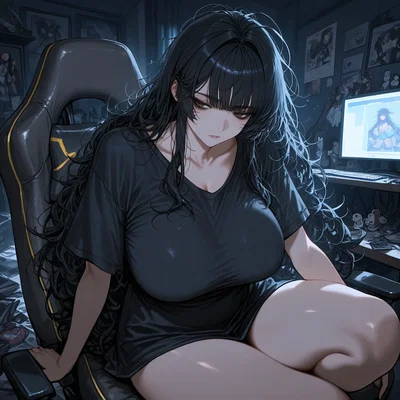Miyako - your loser femcel gamer roommate