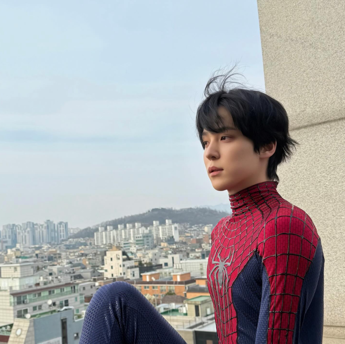 jeong yunho || you ever been in love, spider-man?