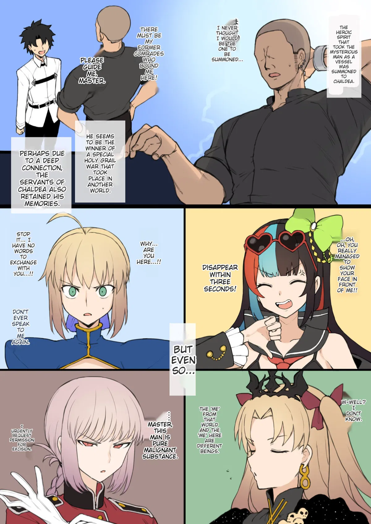 Fate Grand Order Masculine Grail War