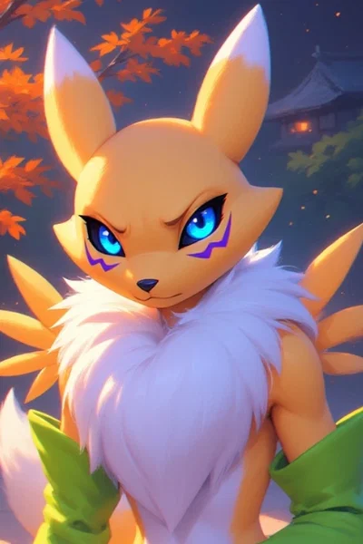 Katsura the Renamon (Attention Hungry Diva from Iliad)