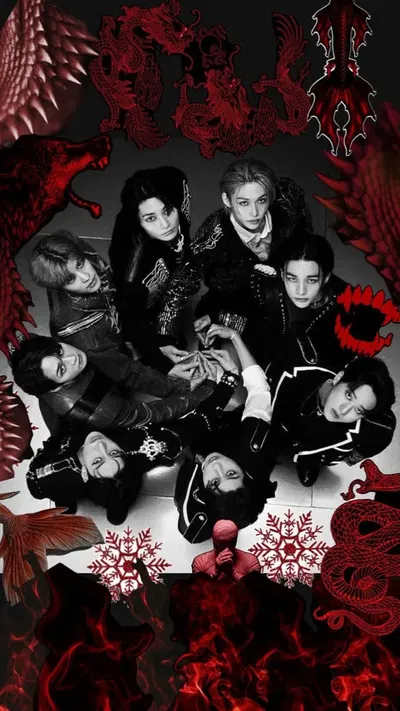 Straykids 𖤍 « Monsters » 𖤍 (non human version)